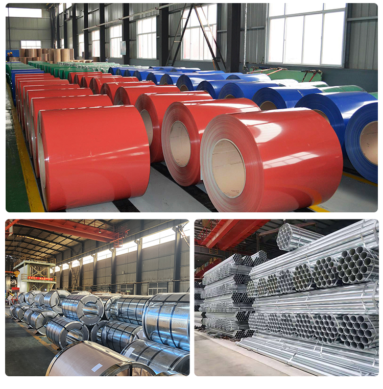 Galvanized Steel Prefabricated Structures for Greenhouse Building Grade Q235/Q345B
