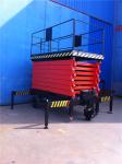 Hydraulic Mobile Scissor Lift heavy duty scissor lift Double Safety Lowering