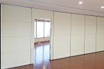 Melamine / Fabric Surface Acoustic Commercial Folding Room Dividers for Office
