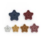 Educational 125mm Tall Baby Stacking Toy BPA BPS Free Star Shape