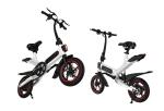 Collapsible Electric Powered Bicycles , City E Cycle Lightweight Foldable Bike