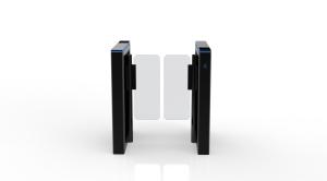 Wholesale Residential Waist High Turnstile Flap Barrier Turnstile for Secure Entry from china suppliers