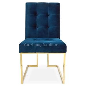 Wholesale 201 Stainless Steel Velvet Cozy Sofa Chair Hotel / Living Room Furniture from china suppliers