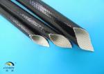 Black Expandable Fiberglass Braided Sleeving with Non-alkali Fiberglass Yarn