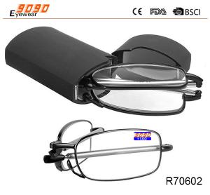 Wholesale Portable Fashion Folding Reading Glasses Rotation Eyeglass from china suppliers