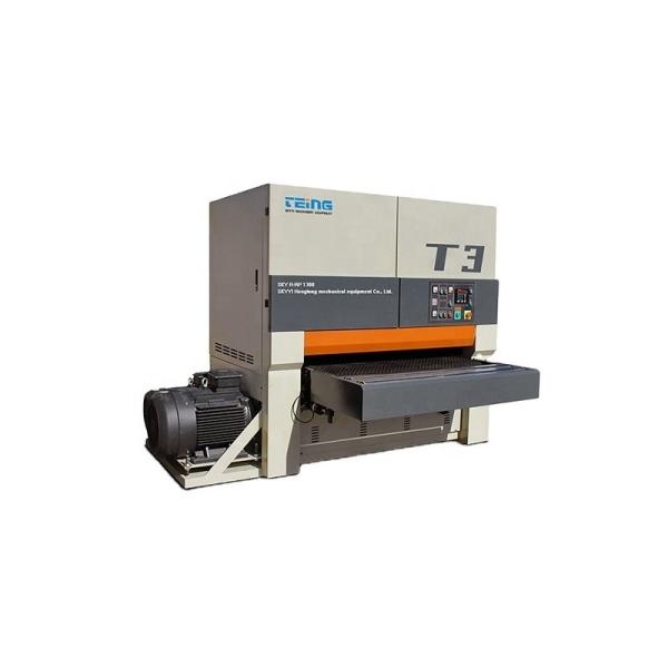 R-RP1300 Woodworking Plywood Solid Wood Flooring Calibrating Wide Belt Grinding