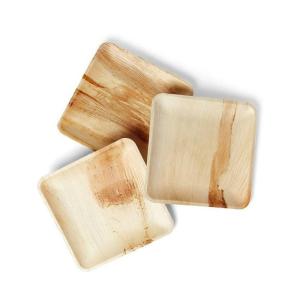 Wholesale OEM Biodegradable Palm Leaf Plates With Laminated Packing from china suppliers