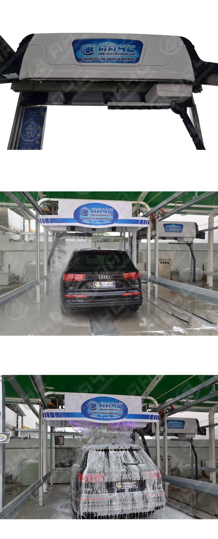 Rollover Automatic Car Washing Machine For Business Touchless