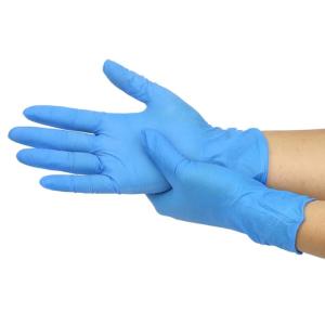 Wholesale Chlorinated Hospital Grade Biodegradable Medical Gloves Diamond Texture from china suppliers