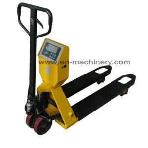 Wholesale Hand Pallet Truck with Scale Rough Terrain Hydraulic Hand Pallet Truck for Trucks from china suppliers