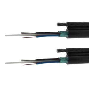 Wholesale Aerial Multicore China GYXTC8S 2-12 Core Single Mode Fiber Optic Cable from china suppliers