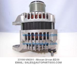 Wholesale 23100-VW20B 2310M-VW25A - Nissan Urvan Alternator 12V 80A Caravan ZD30 Alternadores from china suppliers