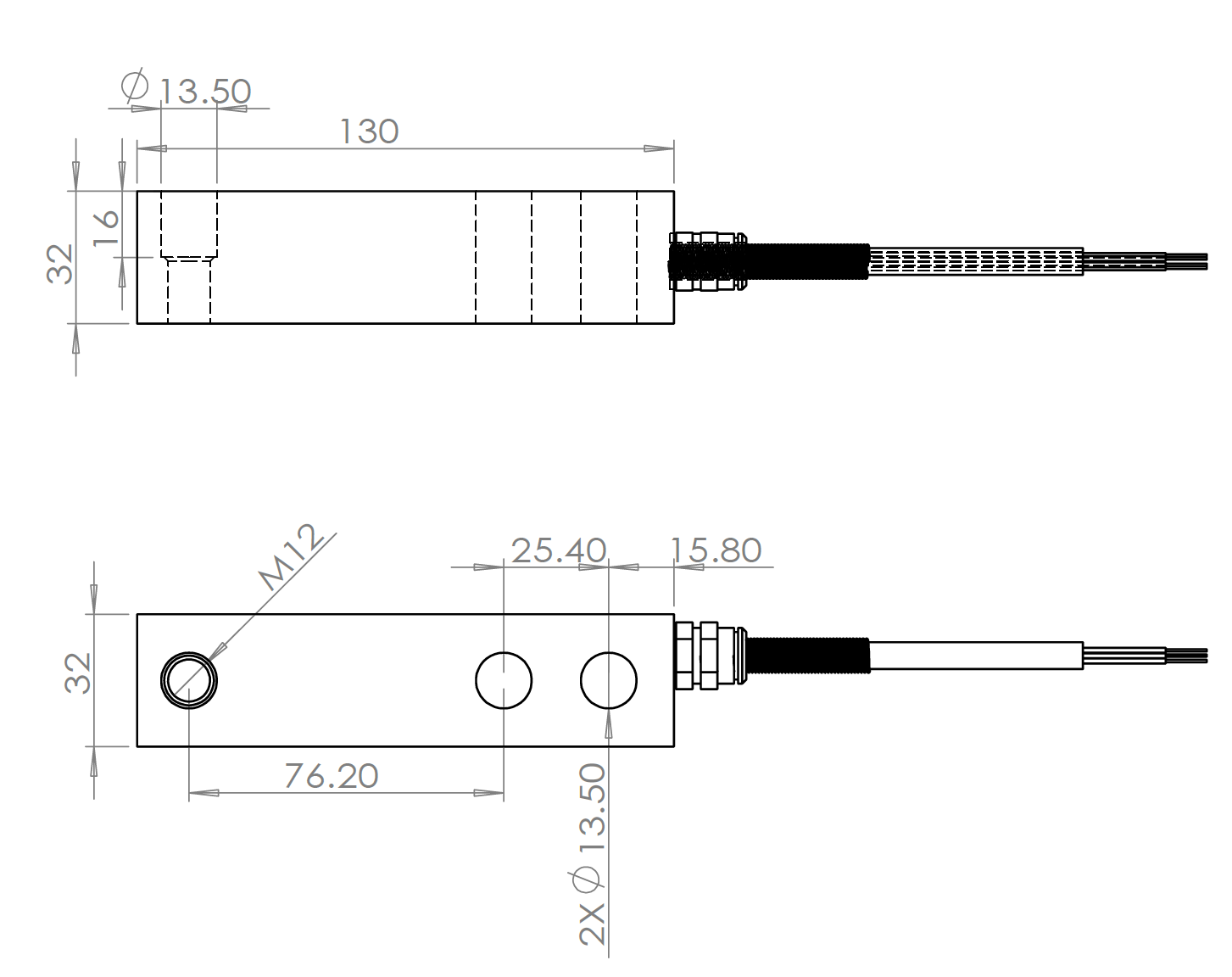 CH-BSS Aluminum Alloy Single Shear Beam Conhon Load Cells