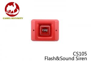 Wholesale CS105 Wireless Outdoor Security Alarm Siren 24 VDC Red Fire Alarm from china suppliers