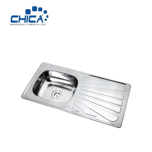 Stainless Steel Kitchen Sink For Hotel Single Bowl Kitchen Sink For House