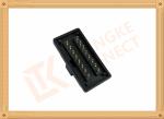 PVC Male Nickel Obd 16 Pin Connector SOM035A For Automotive