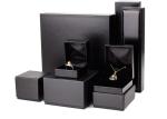 Empty Small Leather Jewelry Box Full Color Offset Printing Custom Logo Color