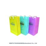 Party Printed Paper Bags / Colored Paper Merchandise Bags Customized Shape