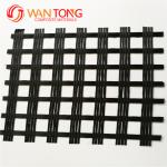 Yellow 50kn/80kn/100kn Biaxial Fiberglass Geogrid for Roadbeds and Slope