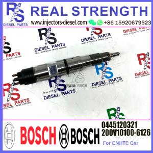 Wholesale Diesel Fuel Parts Common Rail Fuel Injector 0445120321 200V10100-6126 For Heavy Truck Vehicle from china suppliers