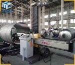 Buffing Automatic Metal Polishing Equipment Stainless Steel Tank Shell