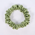 Silk Scrunchies For Hair 100% Mulberry Silk Ties For Curly Hair Scrunchies