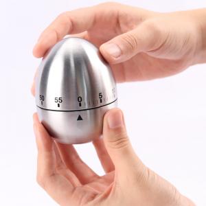 Wholesale Stainless Steel Vintage Hourglass Egg Shaped Kitchen Timer from china suppliers
