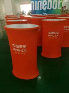 Wholesale Double sided Stretch Tension Formulate Fabrc Counter Cloth Banners For Trade Shows from china suppliers