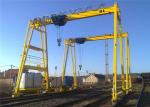 Electric Single Girder Goliath Gantry Crane Customized