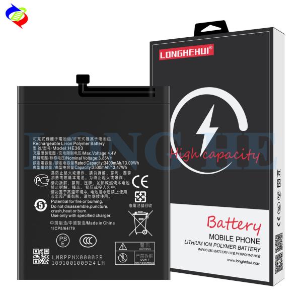 3500mAh 3.85V HE363 HE362 Battery for Nokia 3.1 Plus X7 TA-1125 TA-1118 TA-1117