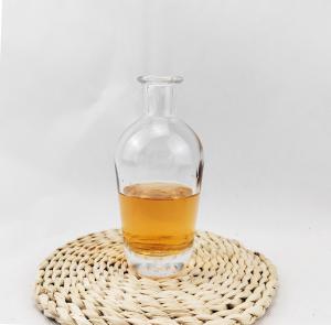 Wholesale Tequila Clear Empty 750ml Glass Vodka Brandy Bottle for Acceptable Customer's Logo from china suppliers