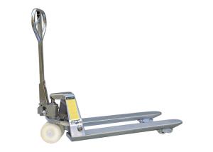 Wholesale Stainless Steel Hand Pallet Truck 2500kg Comfortable Handle For Warehouse from china suppliers
