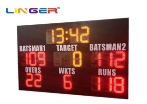 Wholesale Customized Controller 12inch LED Cricket Scoreboard With Waterproof Cabinet from china suppliers