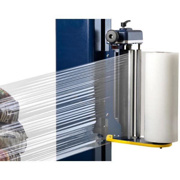 Membrane Film Exit 3.2 M Min Semi Automatic Pallet Wrapping Machine