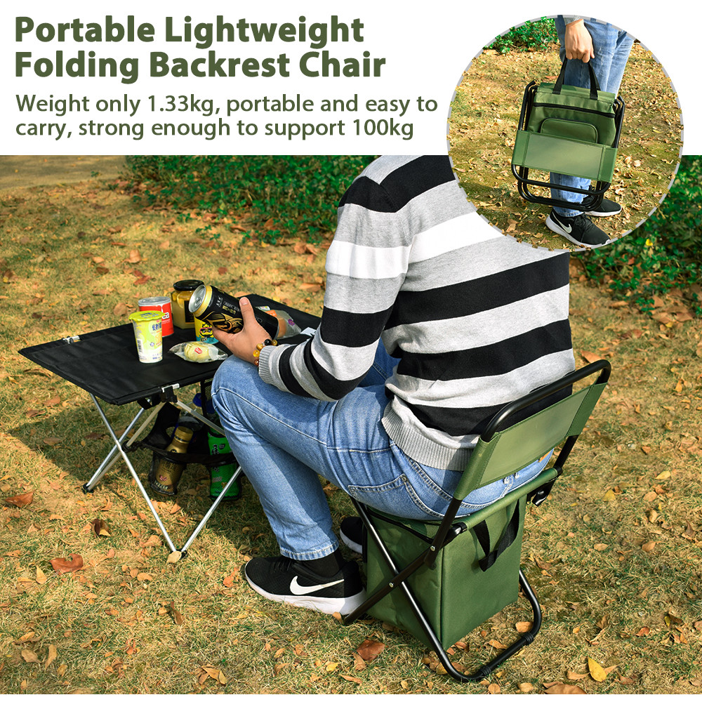 PVC Coating Anti Tear 1.33kg Outdoor Camping Chair