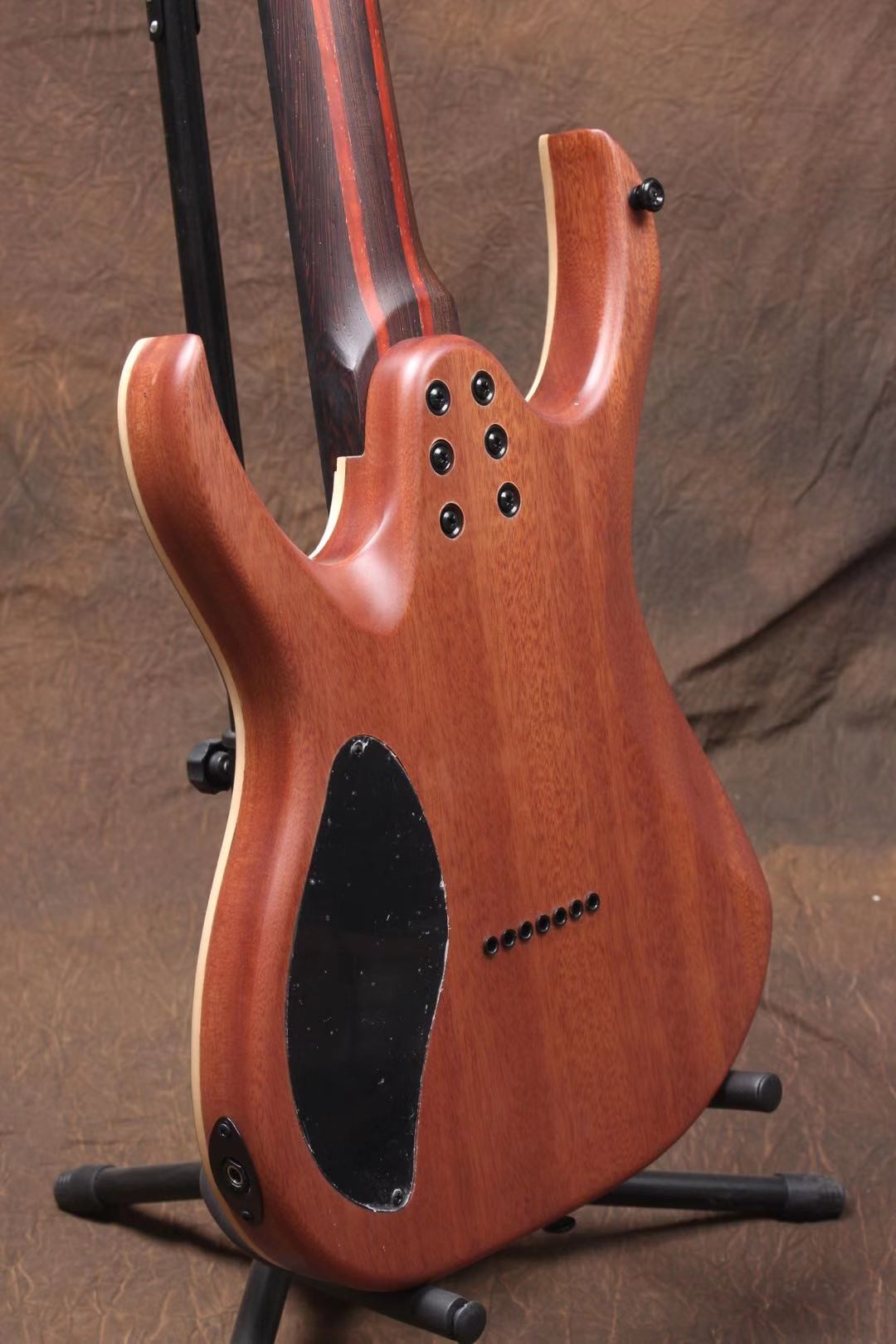Custom Matt Finished 7 Strings Mayon Duvell Ebony Fretboard Electric Bass Guitar