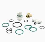 30N/mm FFKM DIN 3869 ED-RING 21 Oil Gas Field Sealing Rubber O Rings Black