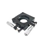 100mm×100mm Manual Translation Stage Miniature XY Stage With Central Drive