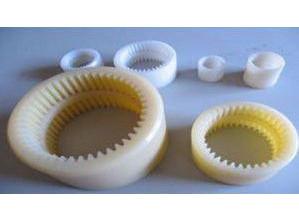 Large Transmission Torque Nylon Gear Coupling , Standard Size Gear Tooth