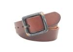 100% Pure Cow Leather Men's Casual Pin Buckle Belt