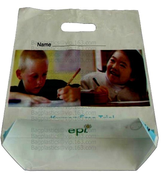 CLEAR FROSTED SOFT LOOP SHOPPER BAG,Soft Loop Handle Plastic Bag OEM Plastic Bagbiodegradable retail shopping bags pack