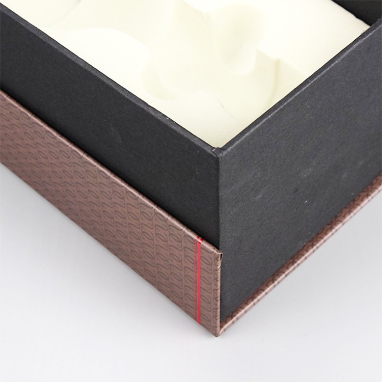 Luxury Recyclable Single Bottle Cardboard Wine Box Art Paper Material Gift