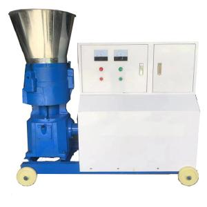 Wholesale Biomass Wood Granulator Machine Flat Die Straw Wood Pellet Mill Line from china suppliers