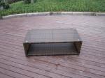 4pcs cheap KD poly rattan sofa furniture