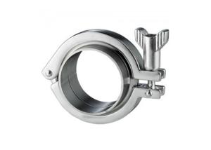 Wholesale Custom Stainless Steel Hygienic Fittings , Heavy Duty Stainless Tri Clamp Fittings from china suppliers