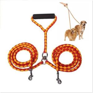 Wholesale Anti Entanglement Pet Traction Rope Double Dog Walking Rope from china suppliers