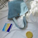 ARTSY CORDUROY BAG CASUAL PORTABLE MINI LADIES CLUTCH BAG VINTAGE CLOTH BAG