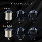 Universal White LED Car Turn Signal Lights1156 1157 3030 15SMD LED Bulb White