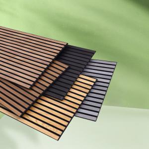 Wholesale Acousound Akupanel Modern Wooden Acoustic Slat Panel Sound Proof Wall from china suppliers