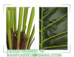 Artificial Monstera Deliciosa Plant 37" Fake Tropical Palm Tree, Perfect Faux